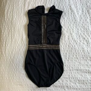 Balera High Neck Dance Bodysuit